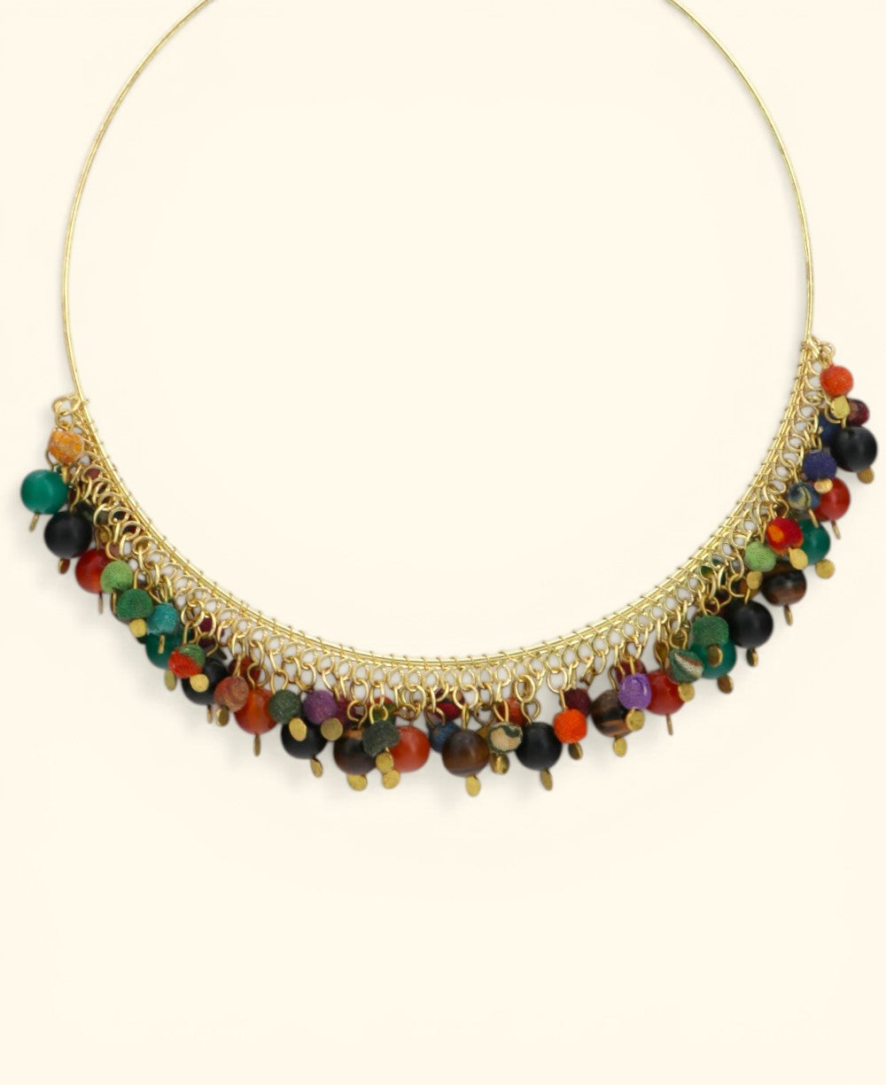 Handcrafted Fair Trade Beaded Necklace
