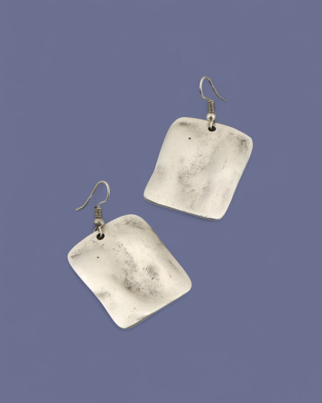 Handcrafted Turkish metal earrings