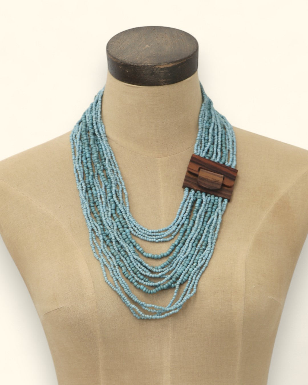 Blue Beaded Necklace