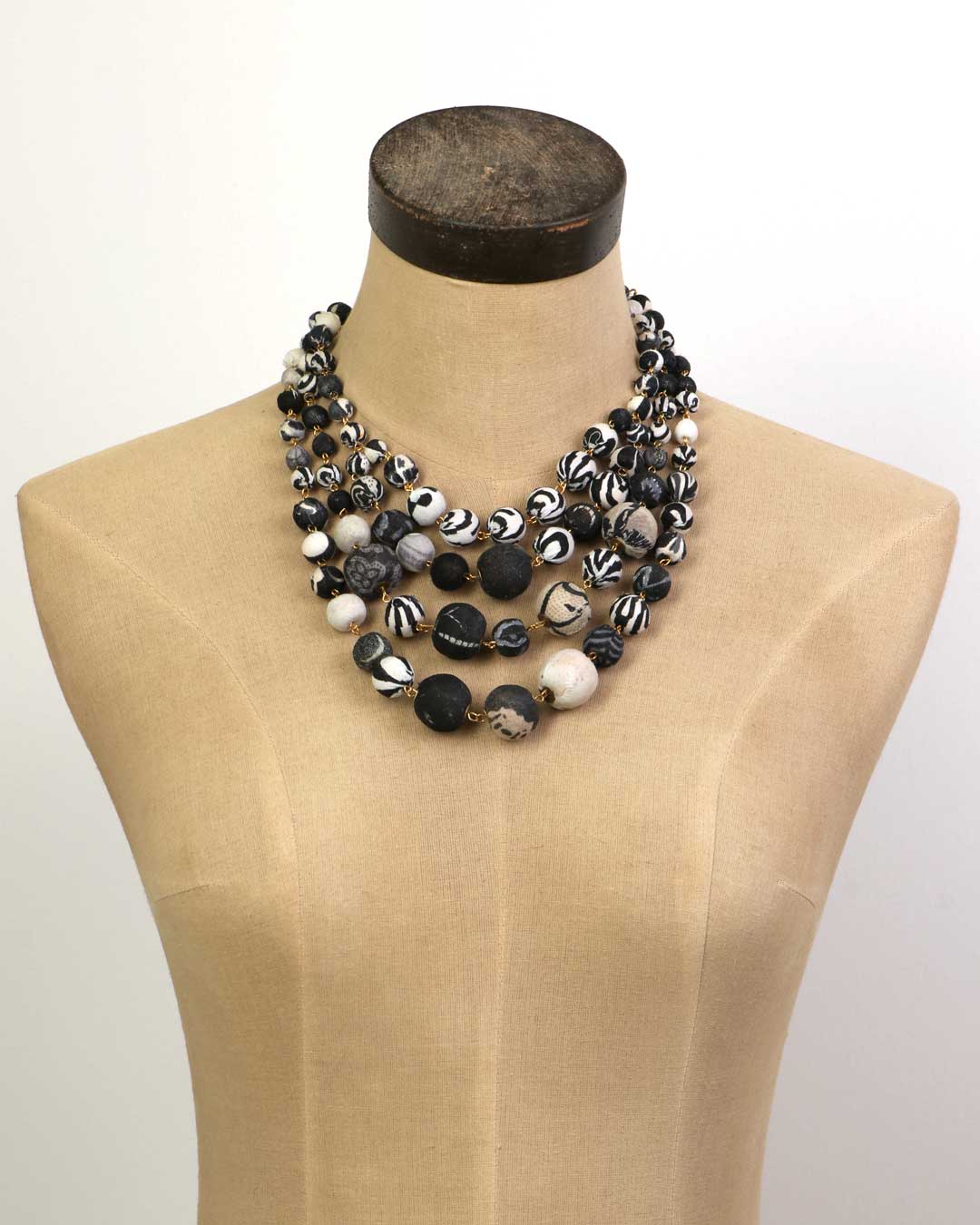 Four Strand Kantha Necklace