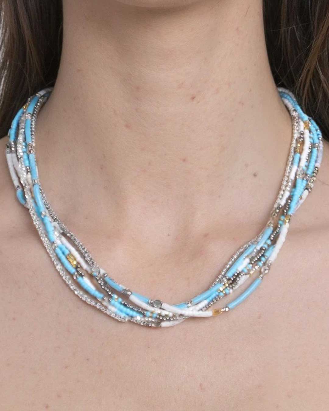 Multistrand Beaded Necklace
