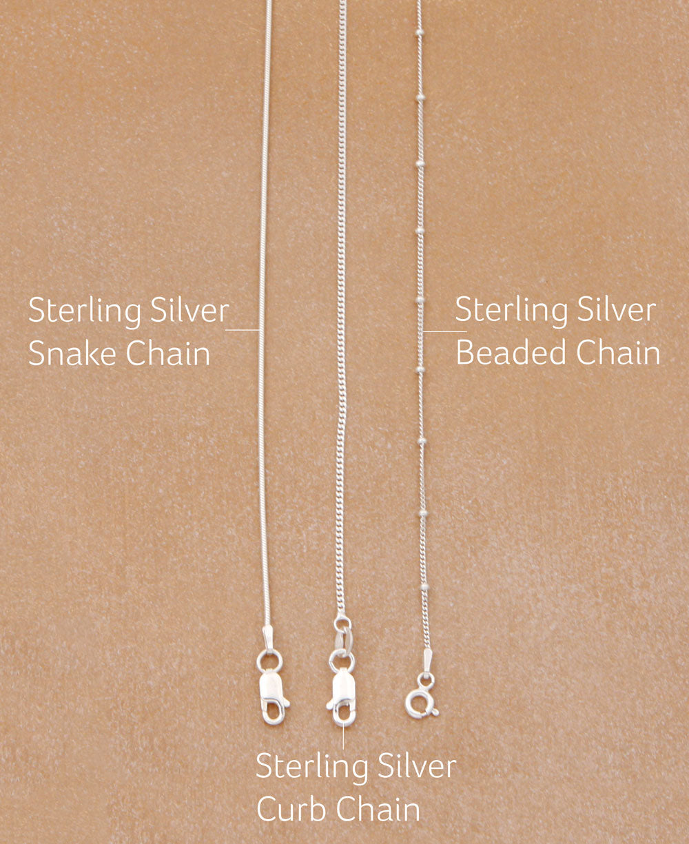 Italian Made Sterling Chains