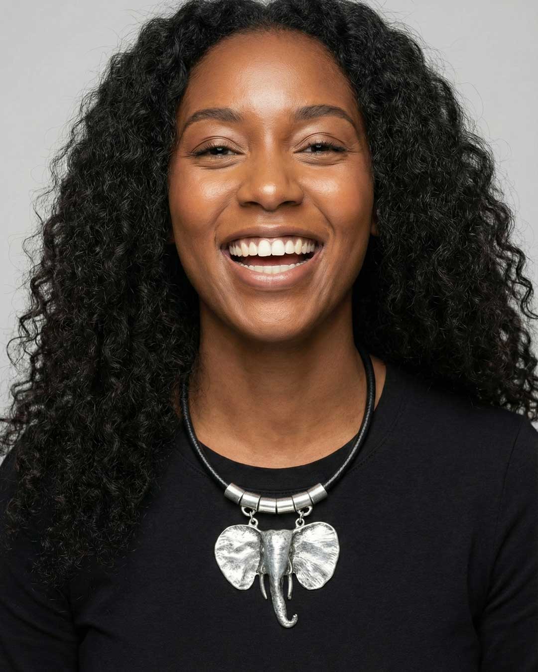 Majestic Elephant Pendant Necklace