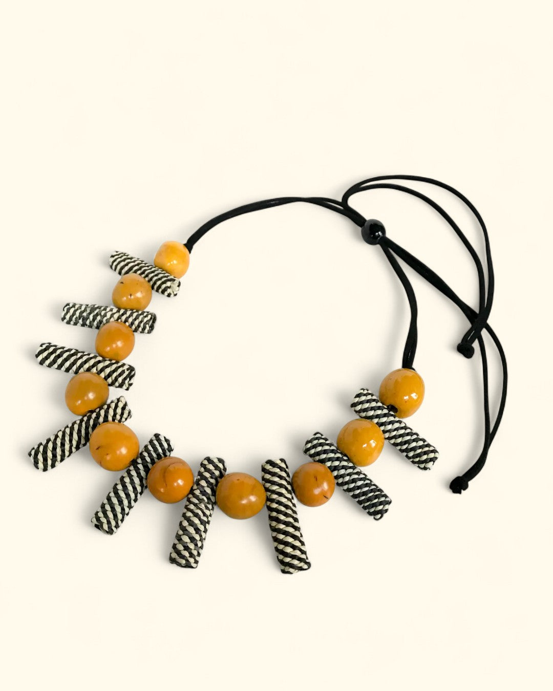 Iraca Woven Palito Chicon Necklace