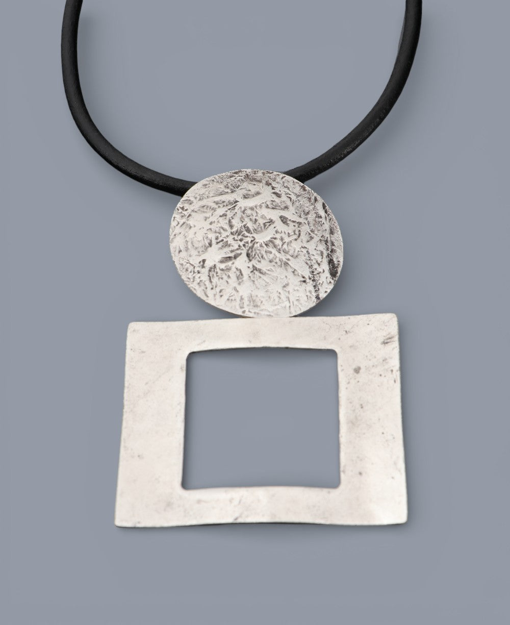 Geometric Harmony Pendant Necklace