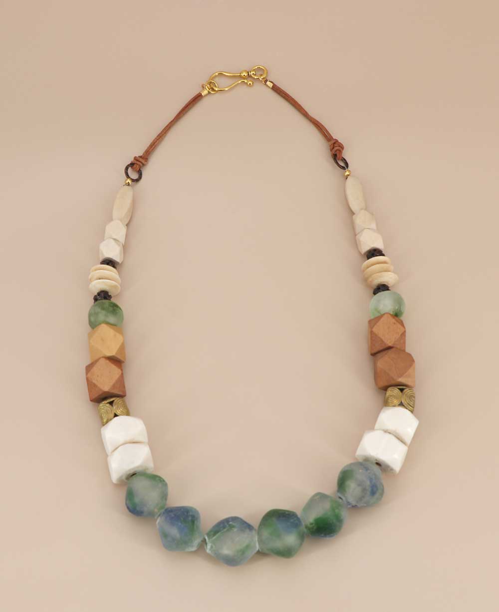 Fair trade statement necklace