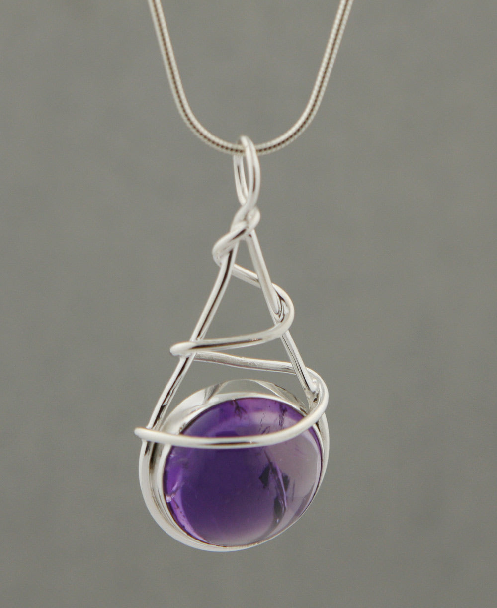 Sterling Silver Wrap Pendant