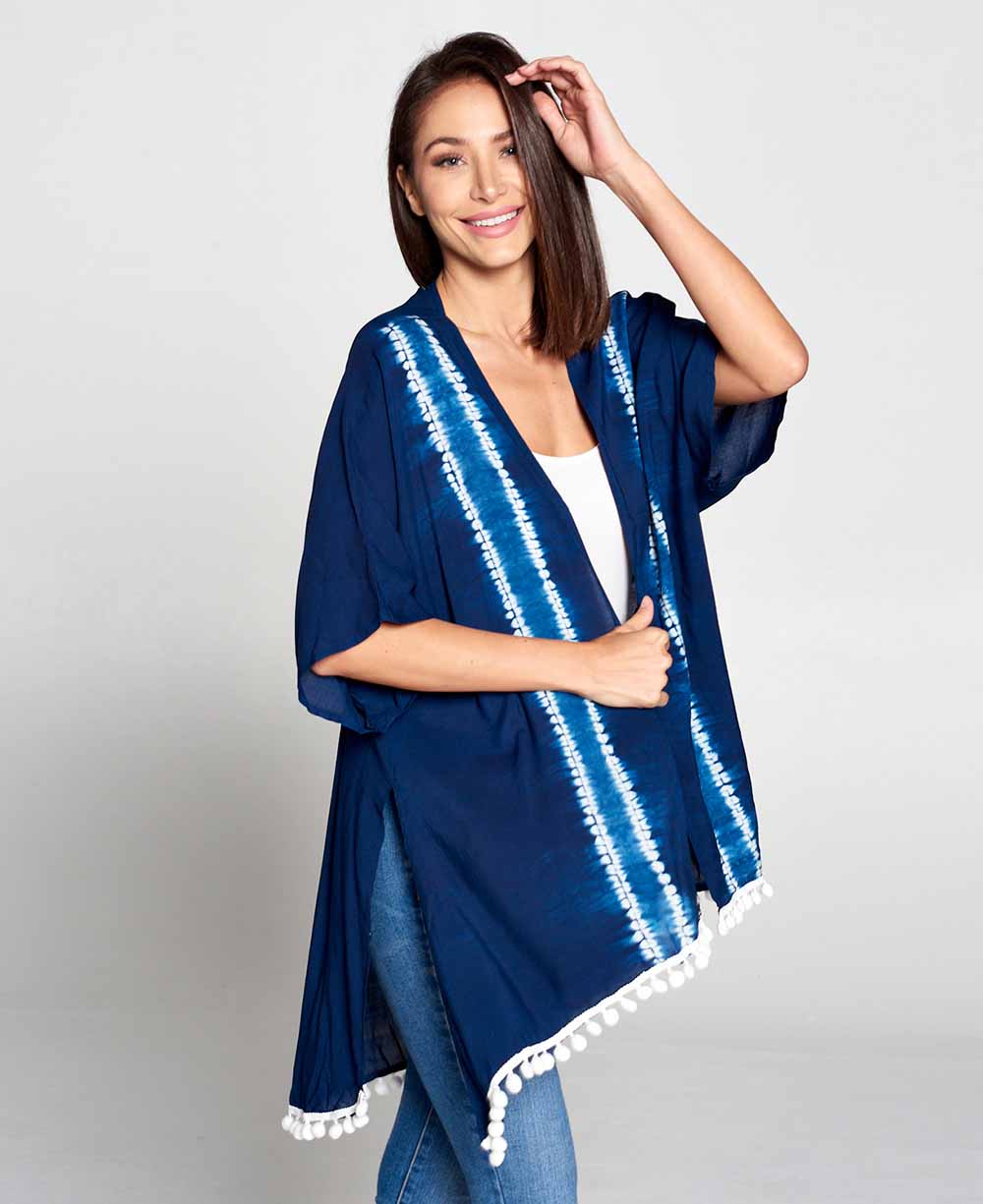 Indigo Dye Kimono