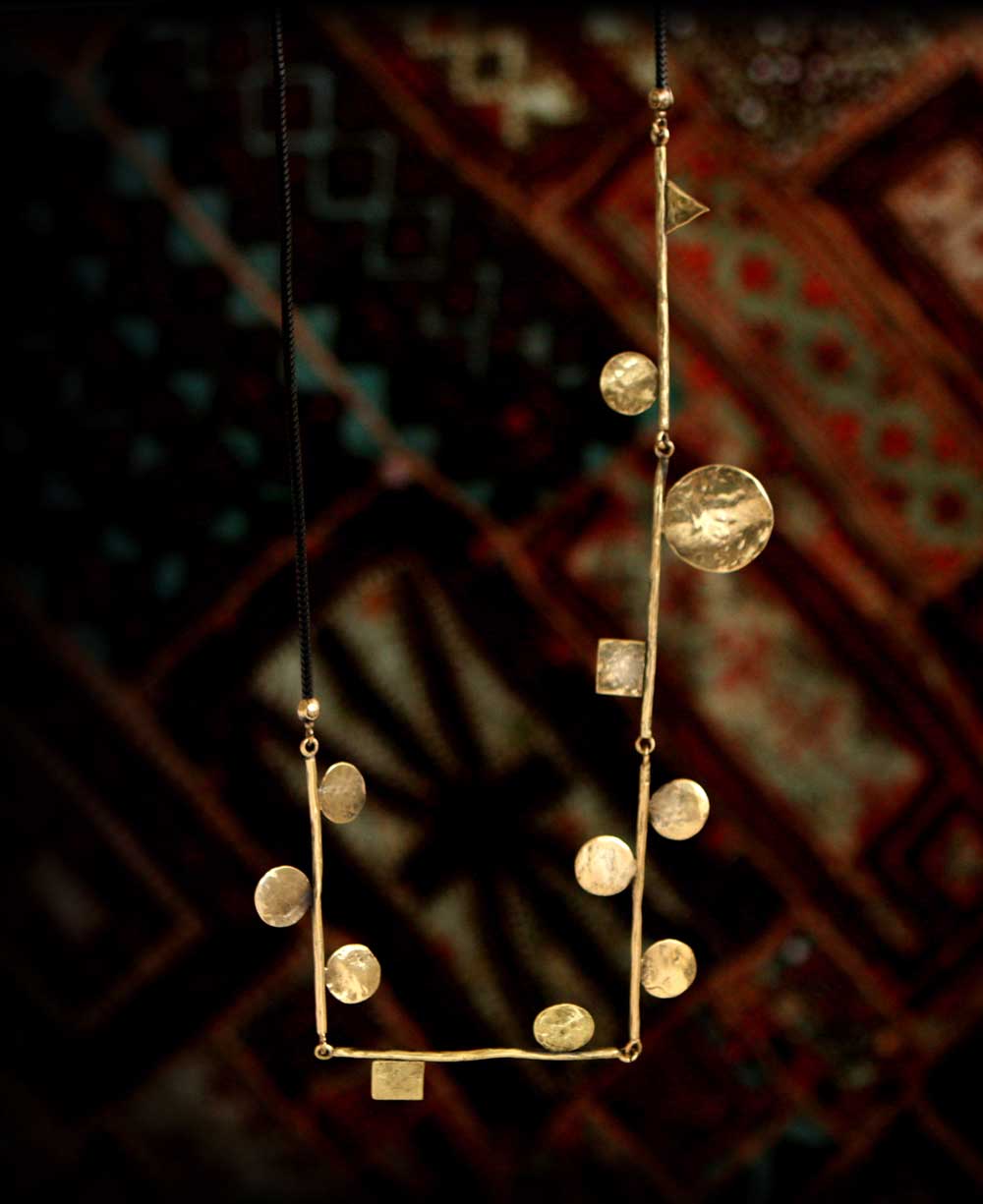 Bronze Vine Necklace