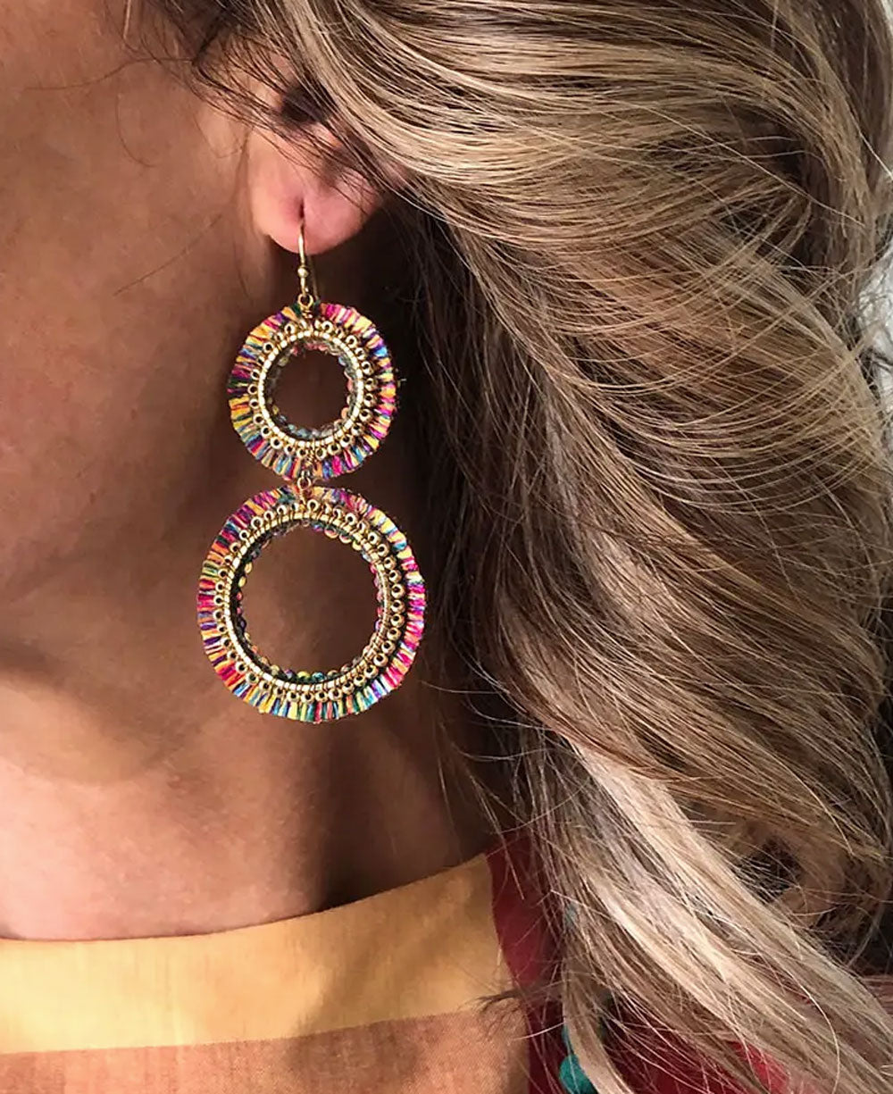 Threaded Earrings