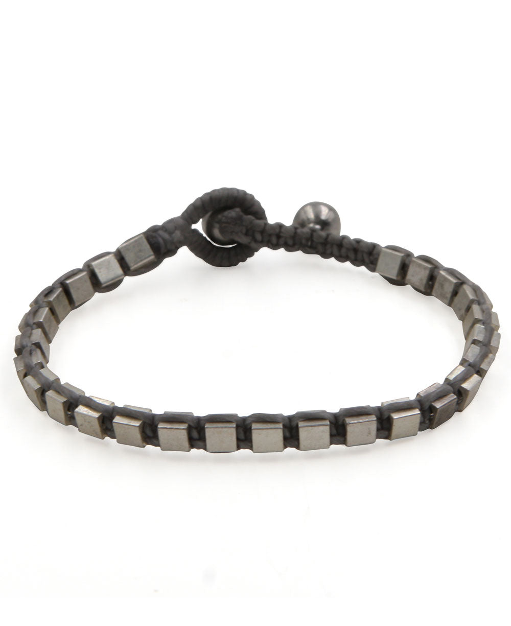 Cube Bead Bracelet