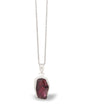 Garnet Crystal Necklace