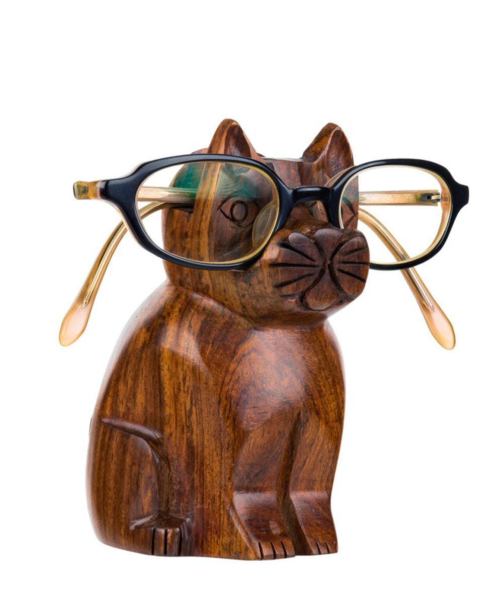Cat Eyeglass Holder, Fair Trade | Cultural Elements