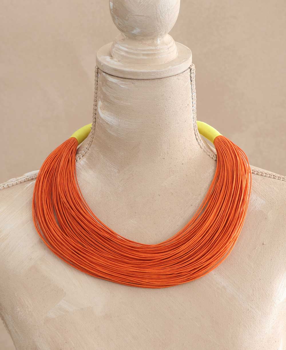 Orange Necklace