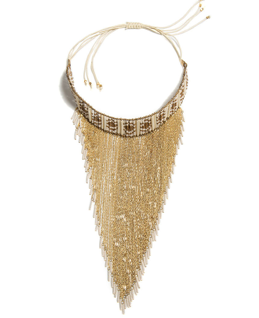 Beaded Choker Necklace