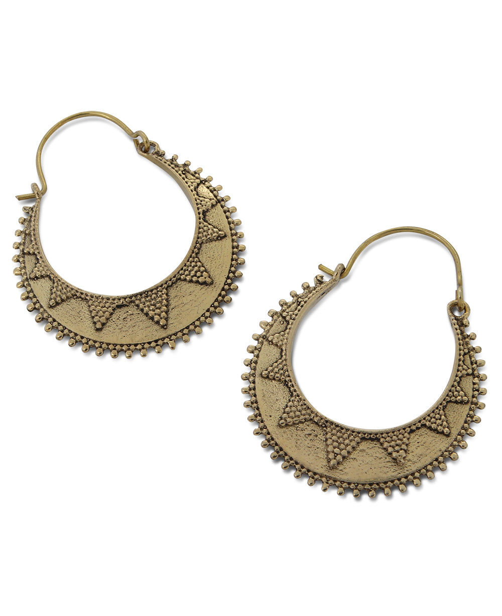 Brass Earrings