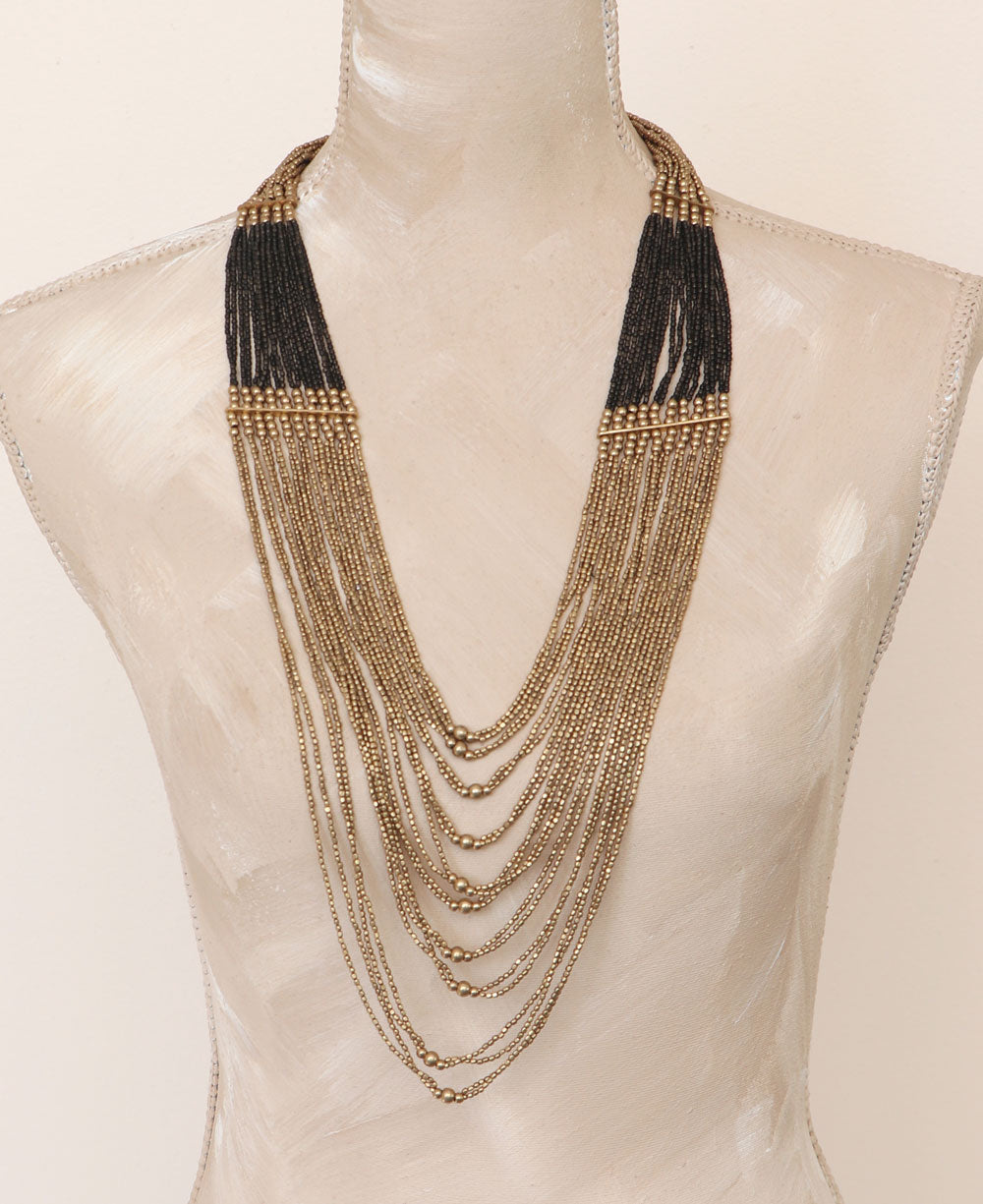 Brass Statement Necklace
