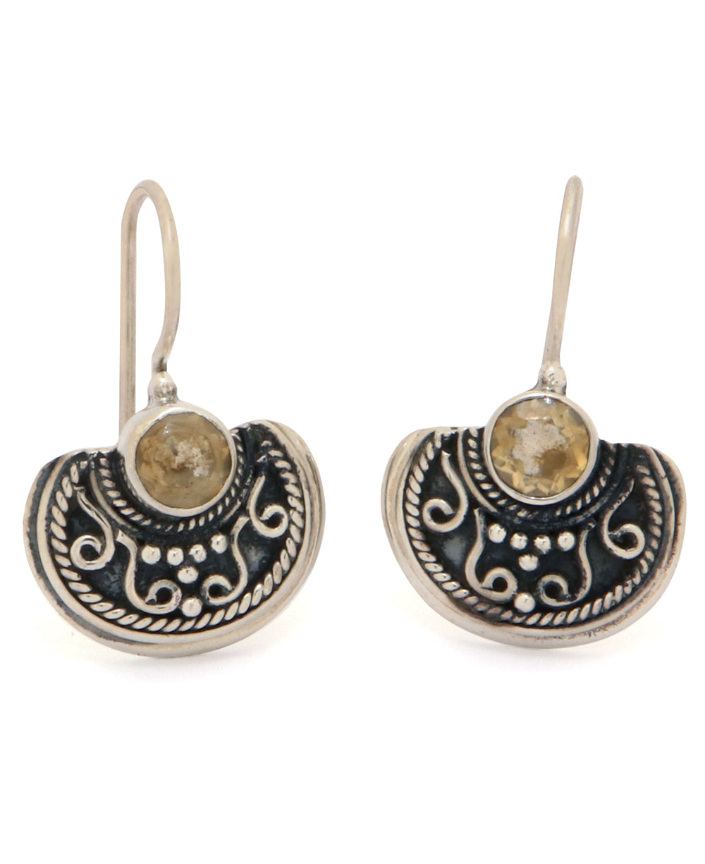 Citrine Gemstone Earrings