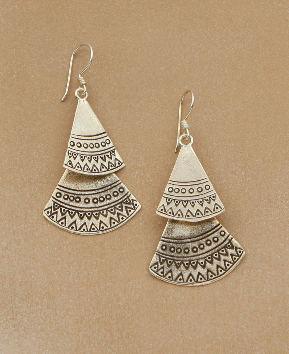 Thai Fan Earrings