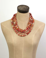 Kantha Five-Strand Layered Necklace