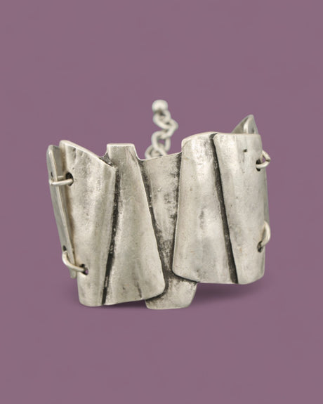  Handmade Turkish metal statement bracelet