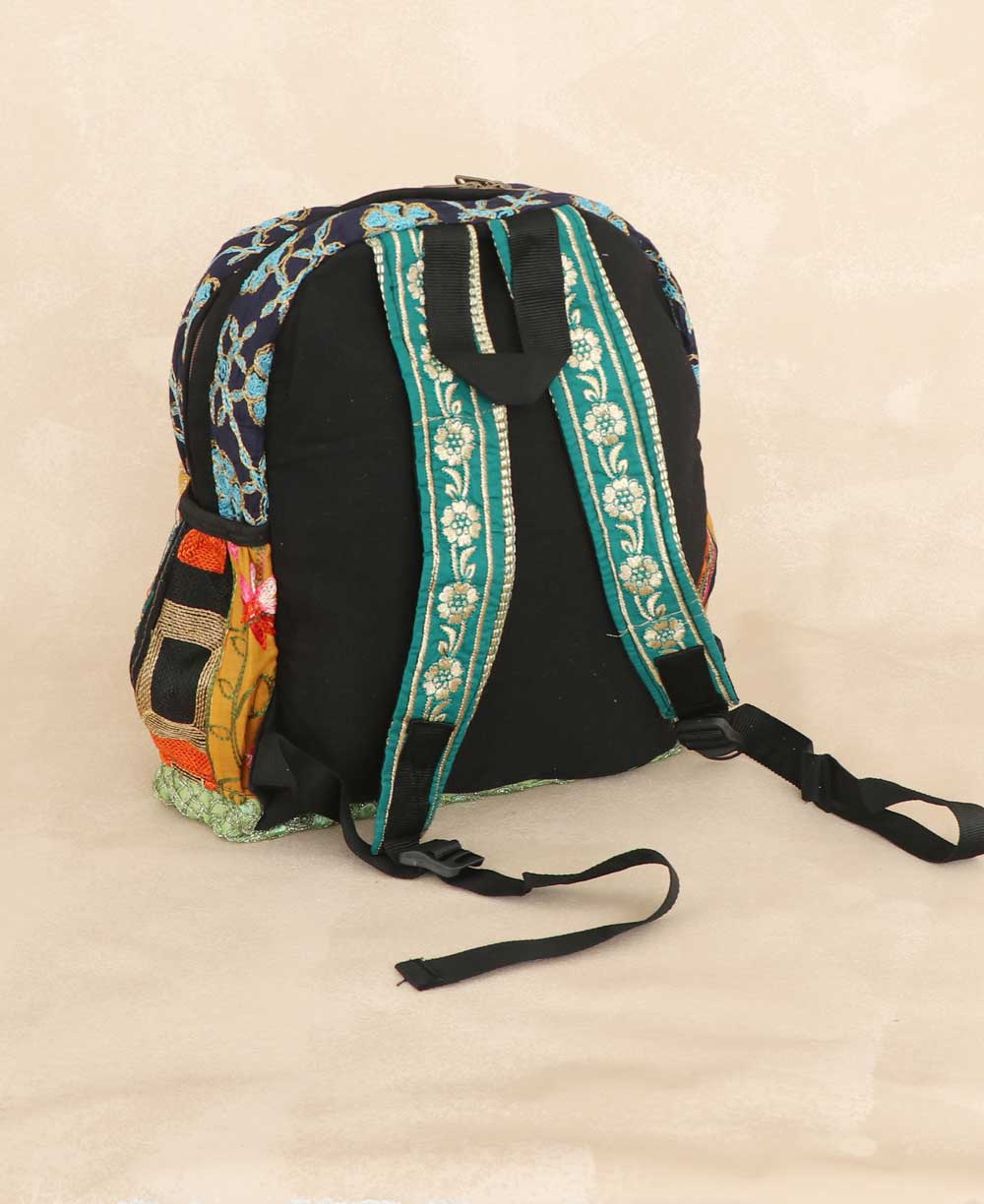 Backview Sustainable Recycled Fabric Backpack