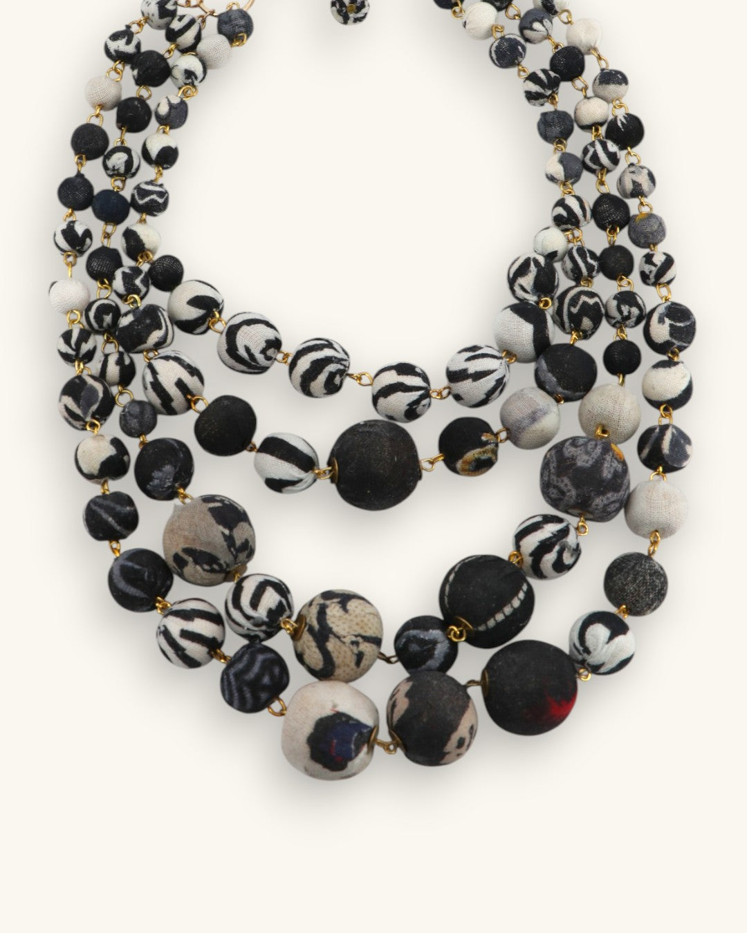 Four Strand Kantha Necklace