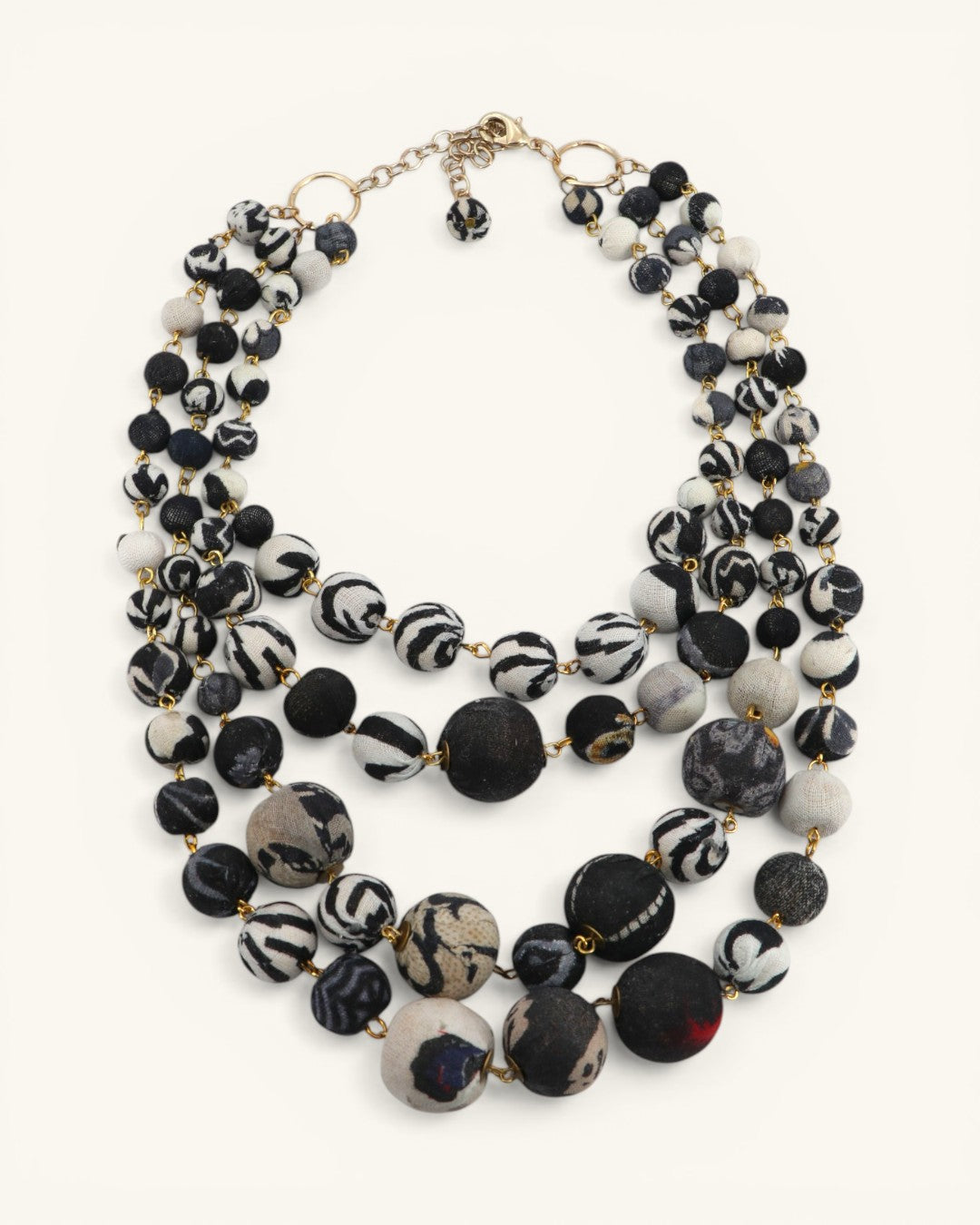 Four Strand Kantha Necklace