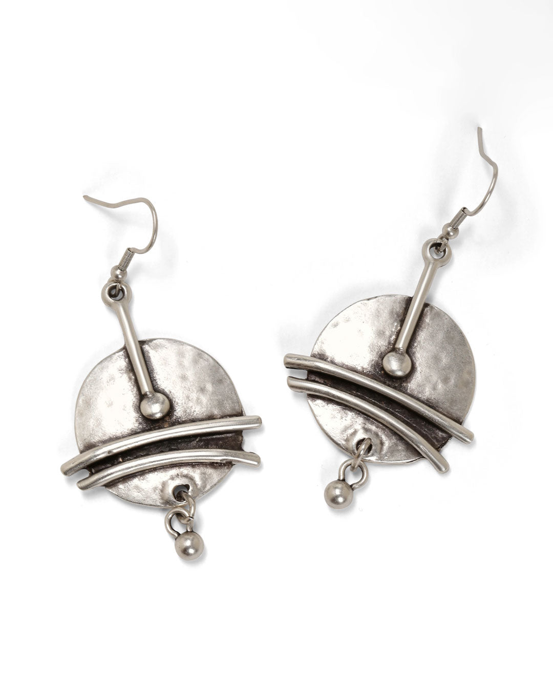 Antique Orbit Sculptural Earrings