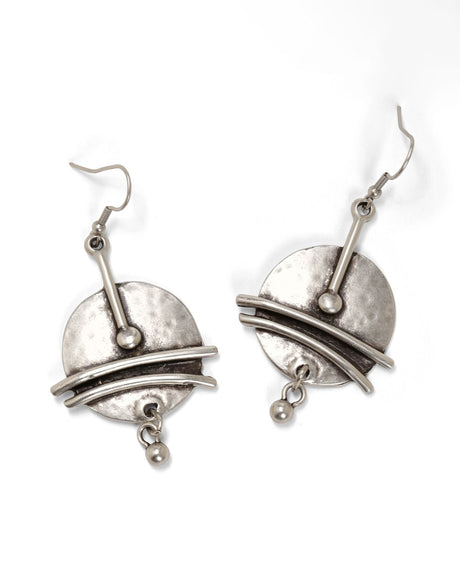Antique Orbit Sculptural Earrings