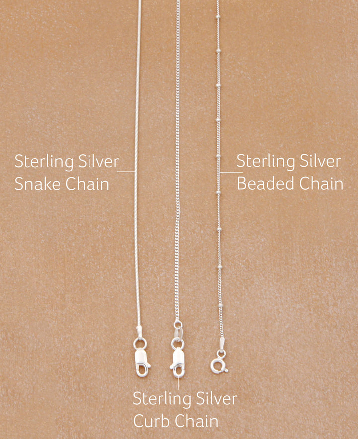 Sterling Silver Chains, Made in Italy