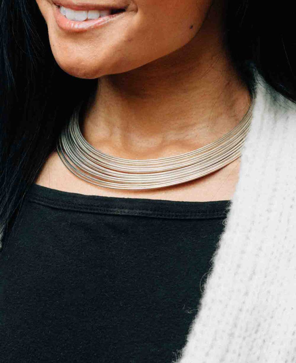 Handcrafted Brass Choker from India