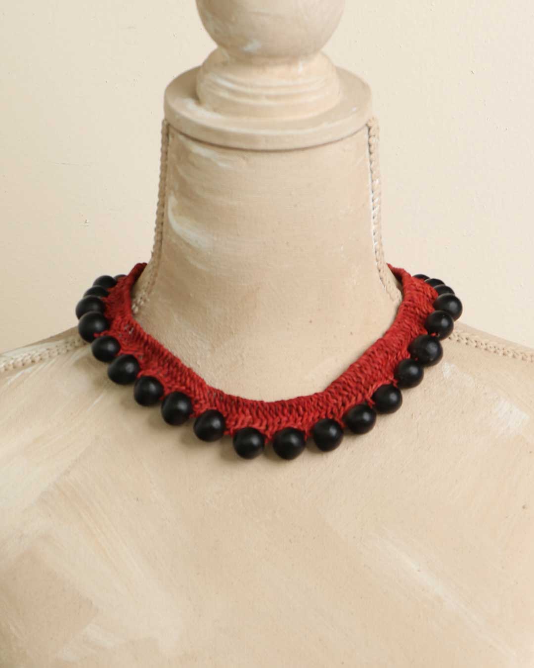 Artisan Crochet Meets Bold Natural Beads