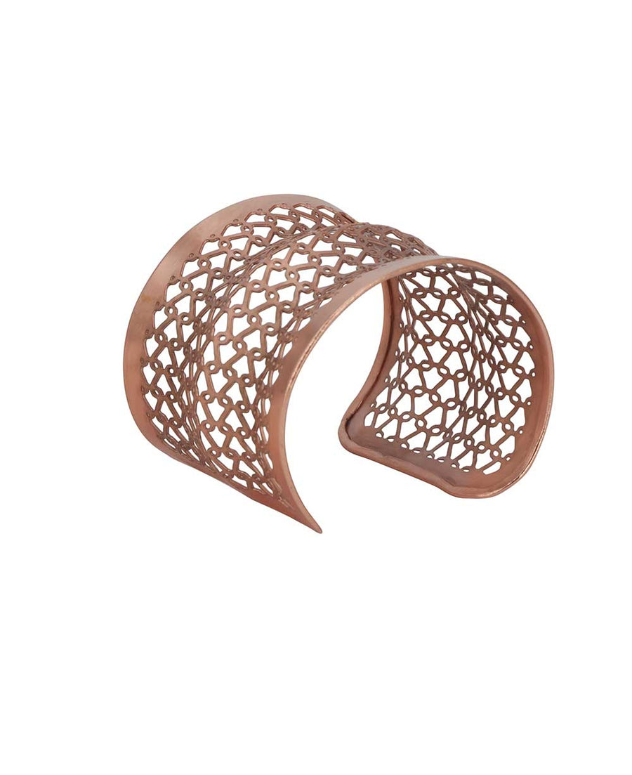 Fashion Lace Geometric Hollow Cuff Bracelet main image 1