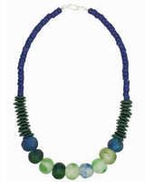 Eco-friendly statement necklace from Ghana