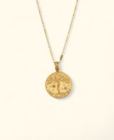 Celestial Tree of Life Gold Plated Necklace