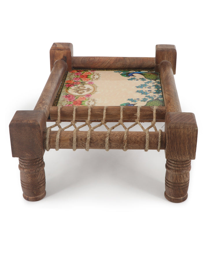 Indian Khatiya-Inspired Coffee Table Decor Tray
