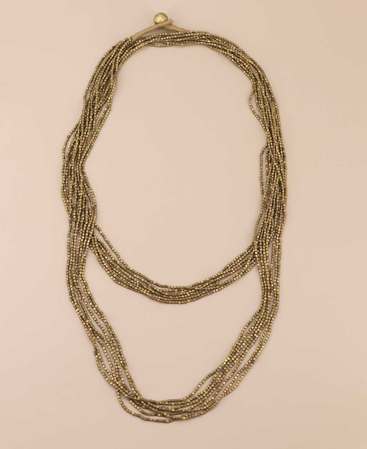 antique gold long necklace