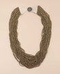 crochet work statement necklace