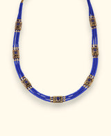 Beaded Tibetan Collar Necklace