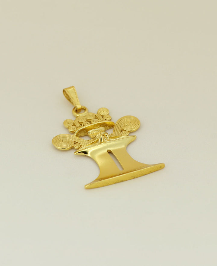 Quimbaya Era Pre-Colombian Symbol Necklace