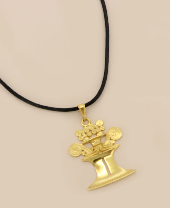 Quimbaya Era Pre-Colombian Symbol Necklace