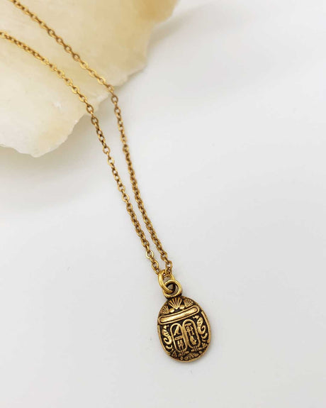 Scarab Egyptian Necklace