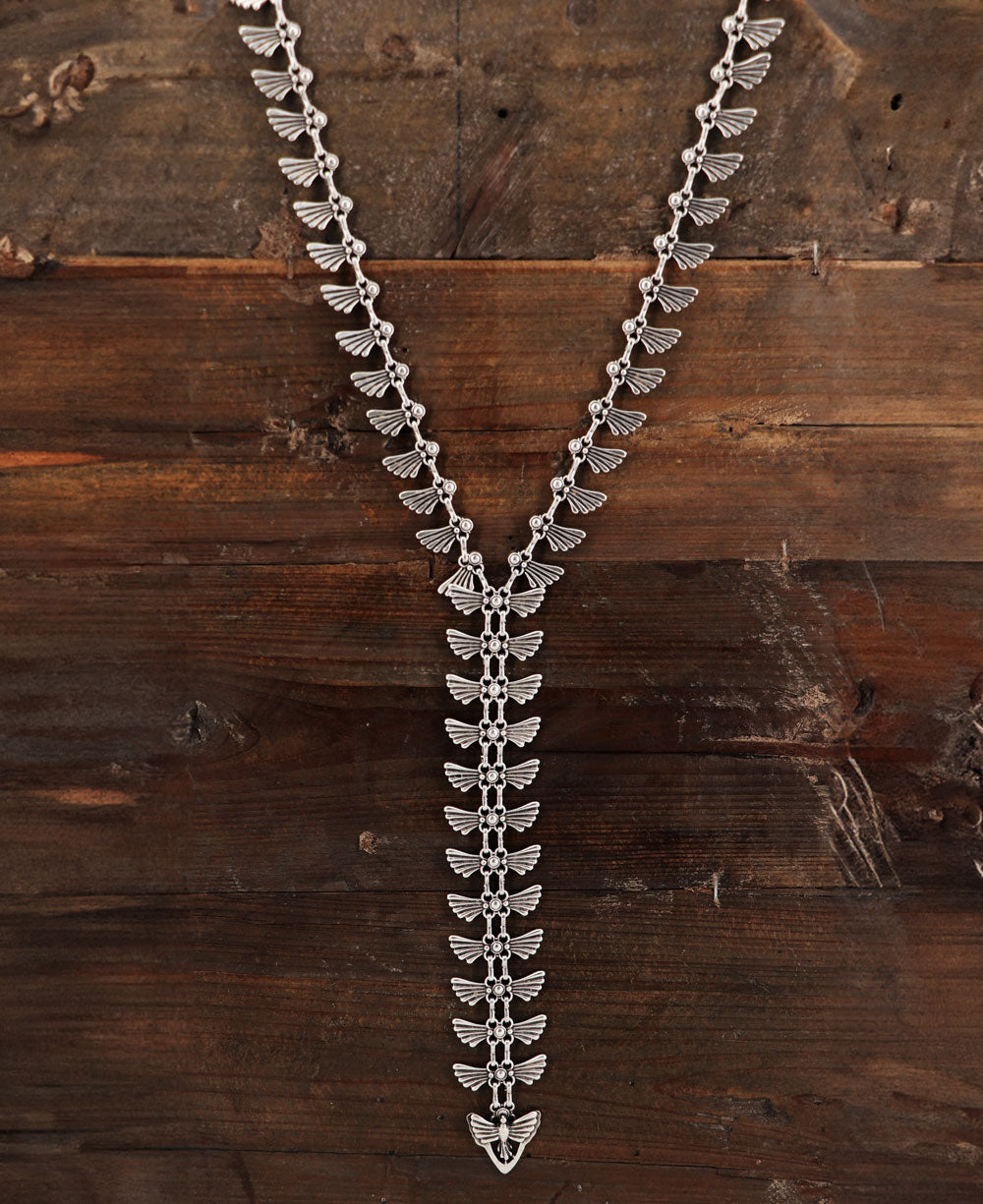 wing tab necklace