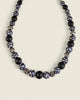 Black Ceramic Bead Necklace