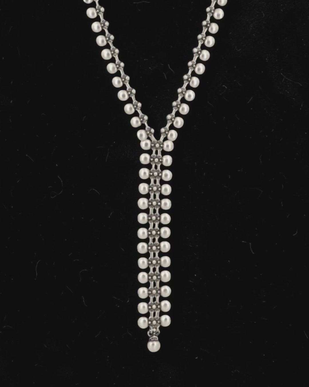 Lariat Round Discs Necklace