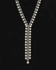Lariat Round Discs Necklace