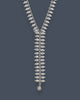 Lariat Metal Statement Necklace