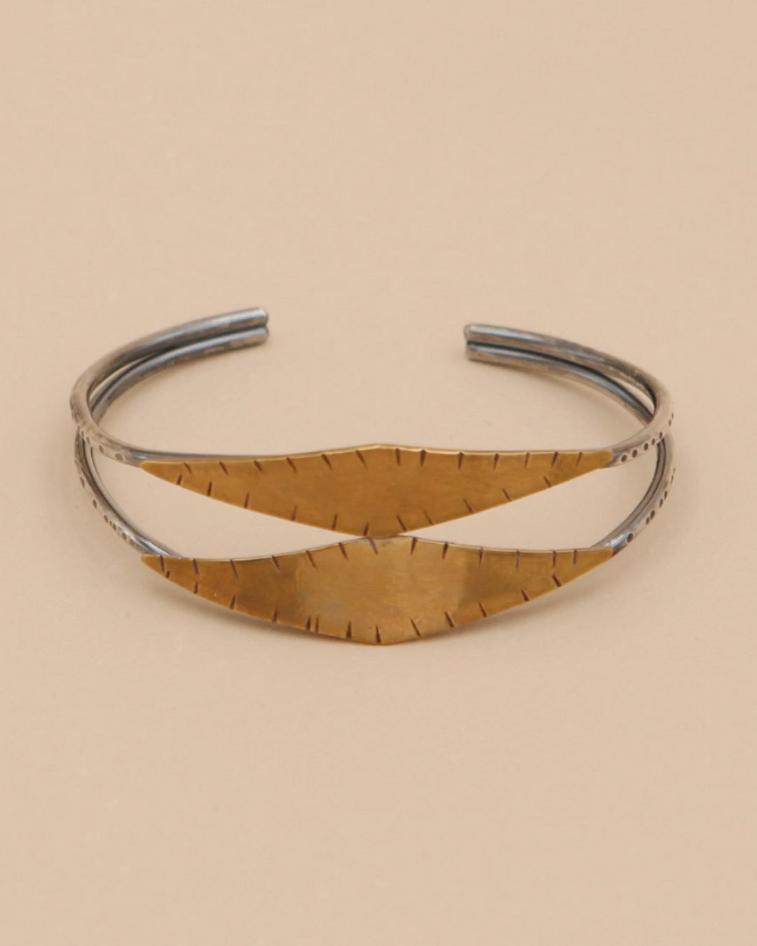 Brass Medina Cuff Bracelet