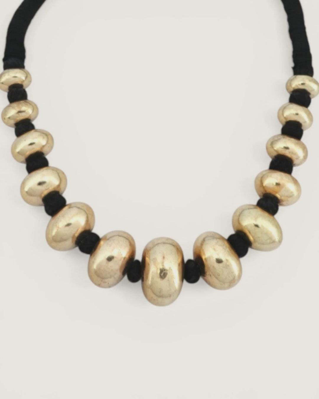 Chunky Beads Statement Necklace